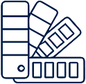 Choose your fabric and colour icon
