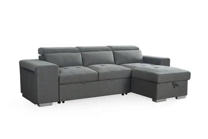 Artemis Universal Sofabed With Storage - Grey
