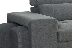 Artemis Universal Sofabed With Storage - Grey