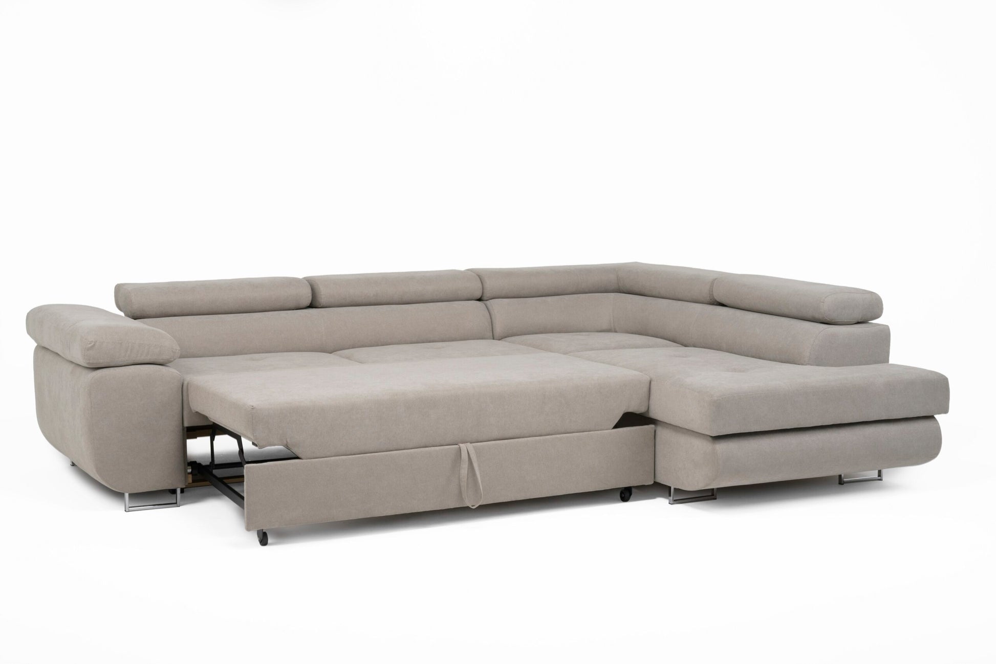 Asto Right Hand Corner Sofa - Cream