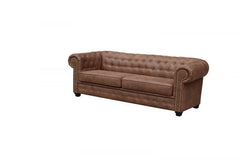 Astor Leather 3 Seater Sofa Bed