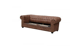 Astor Leather 3 Seater Sofa Bed