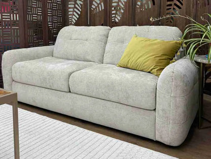 Athens 3 Seater Sofabed - Beige ( Free Mattress )