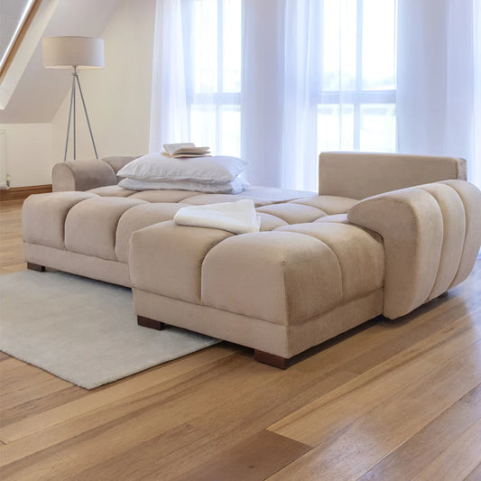 Azzuro Sofa Bed Mocha Universal Corner