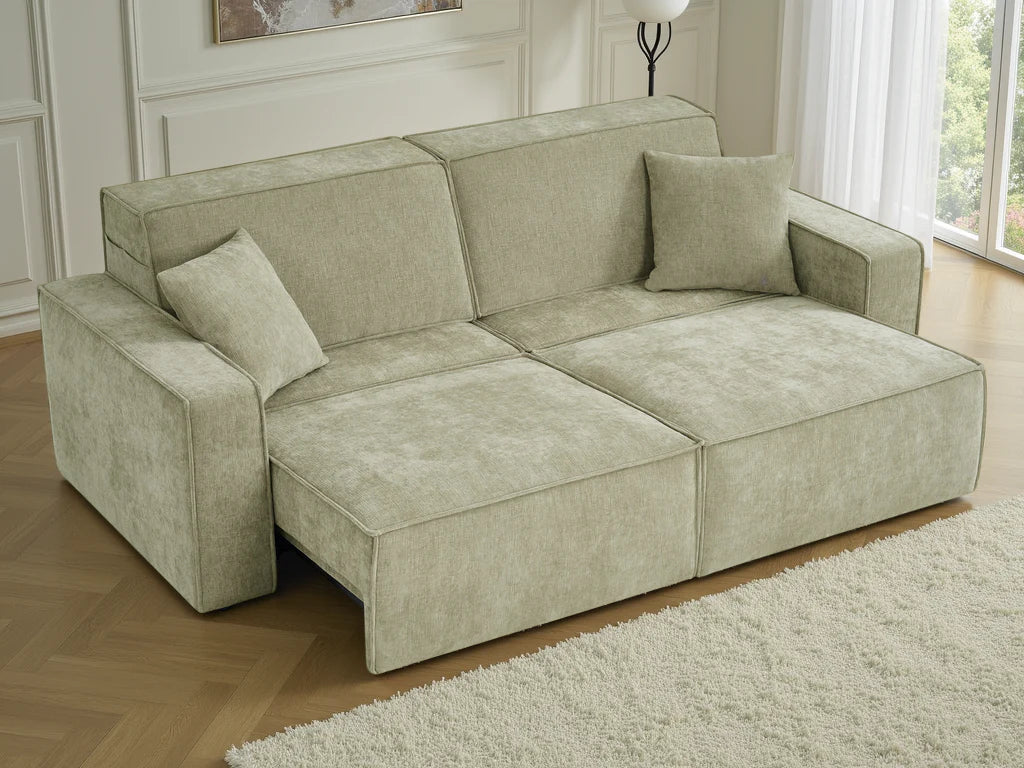 Houston Electric Sofa Bed - Green
