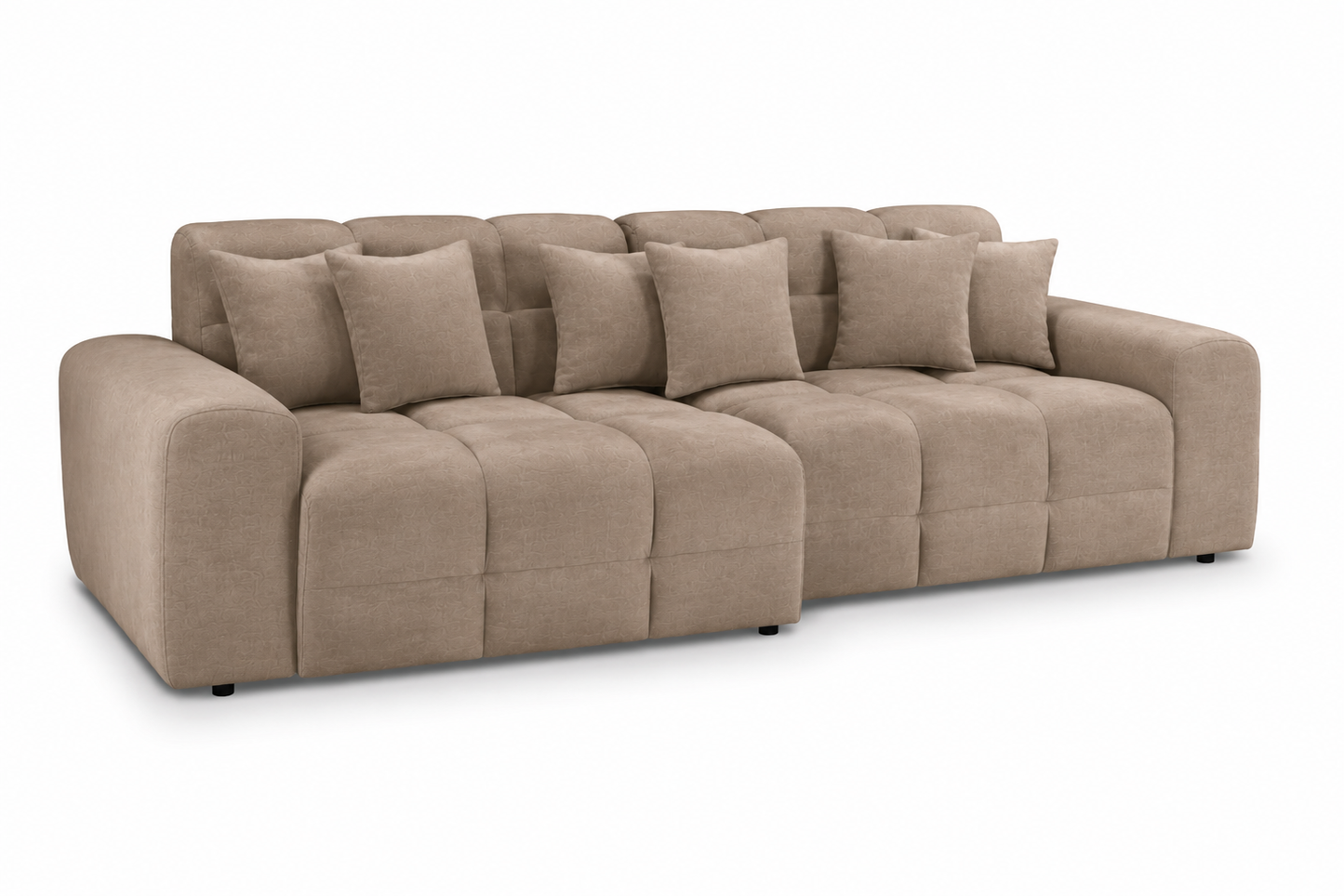 Jacob Sofa Mocha Left Hand Facing Corner