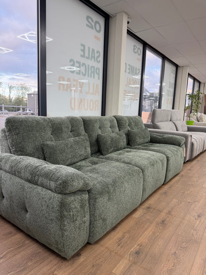 Dallas Electric Sofabed - Green