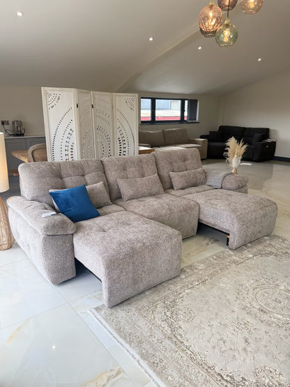 Dallas Electric Sofabed - Beige