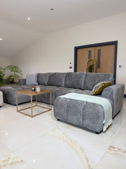 Shanghai Luxury U Shape Sofa Bed - Grey