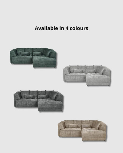 Brooklyn Electric Storage Right Hand Sofa Bed - Emerald