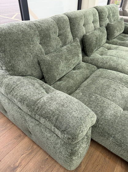 Dallas Electric Sofabed - Green