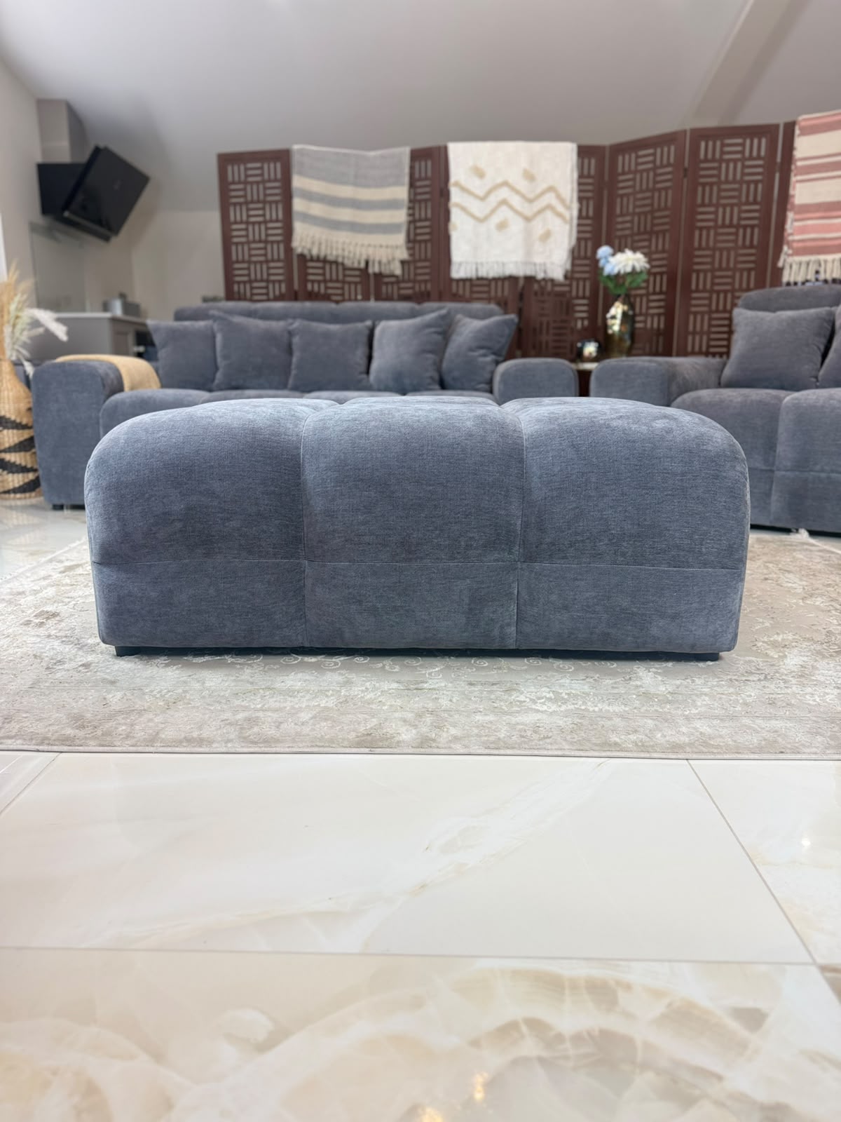 Jacob Footstool - Grey