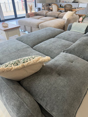 Moscow Universal Corner Sofabed With Storage - Grey
