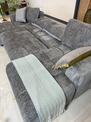 Shanghai Luxury U Shape Sofa Bed - Grey