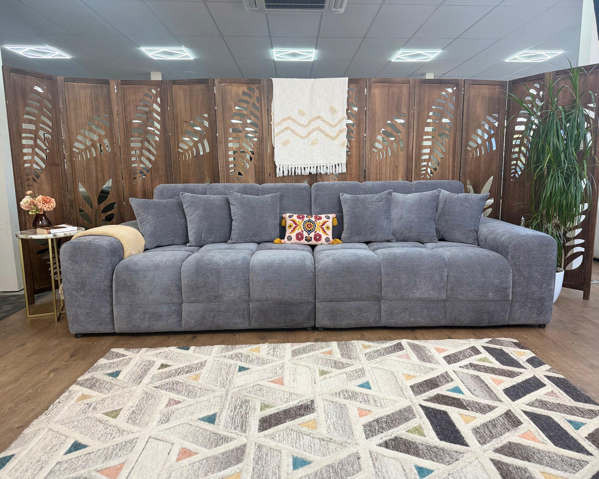 Jacob 4 Seater Sofa - Grey