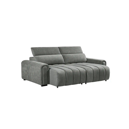 Molly Electric Sofa Bed - Grey Plush Velvet
