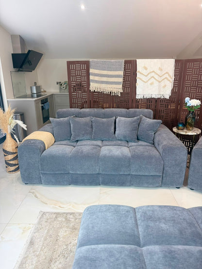 Jacob 3 Seater Sofa - Grey