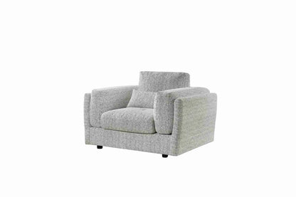 Bari 3+1+1 Sofa Set - Grey