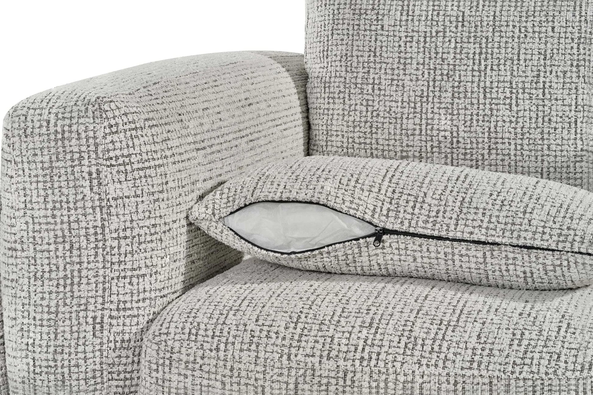 Bari 3+1+1 Sofa Set - Grey