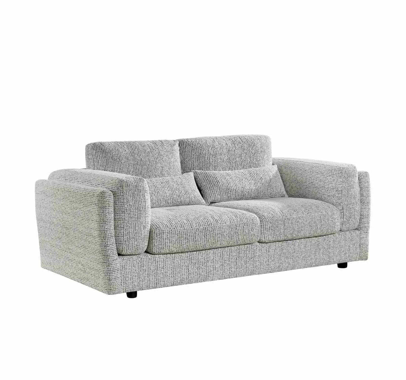 Bari 3+1+1 Sofa Set - Grey