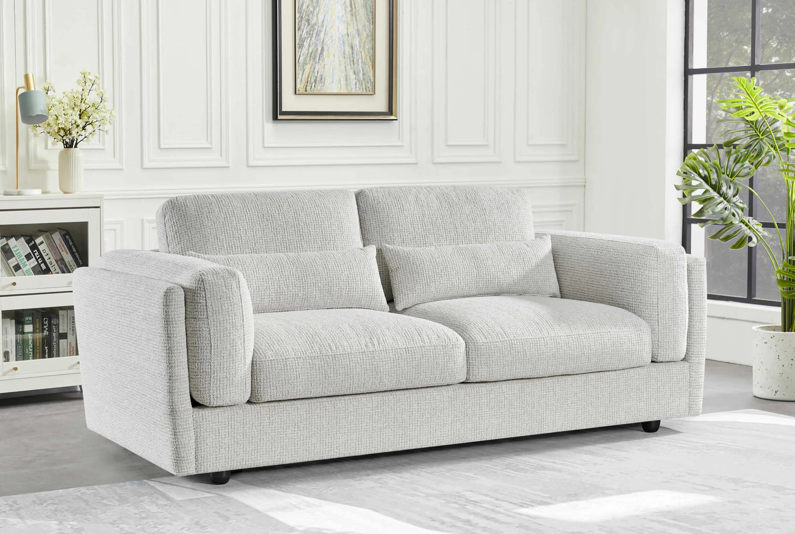 Bari 3+2+1 Sofa Set - Beige