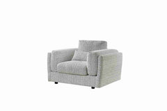 Bari 3+2+1 Sofa Set - Grey