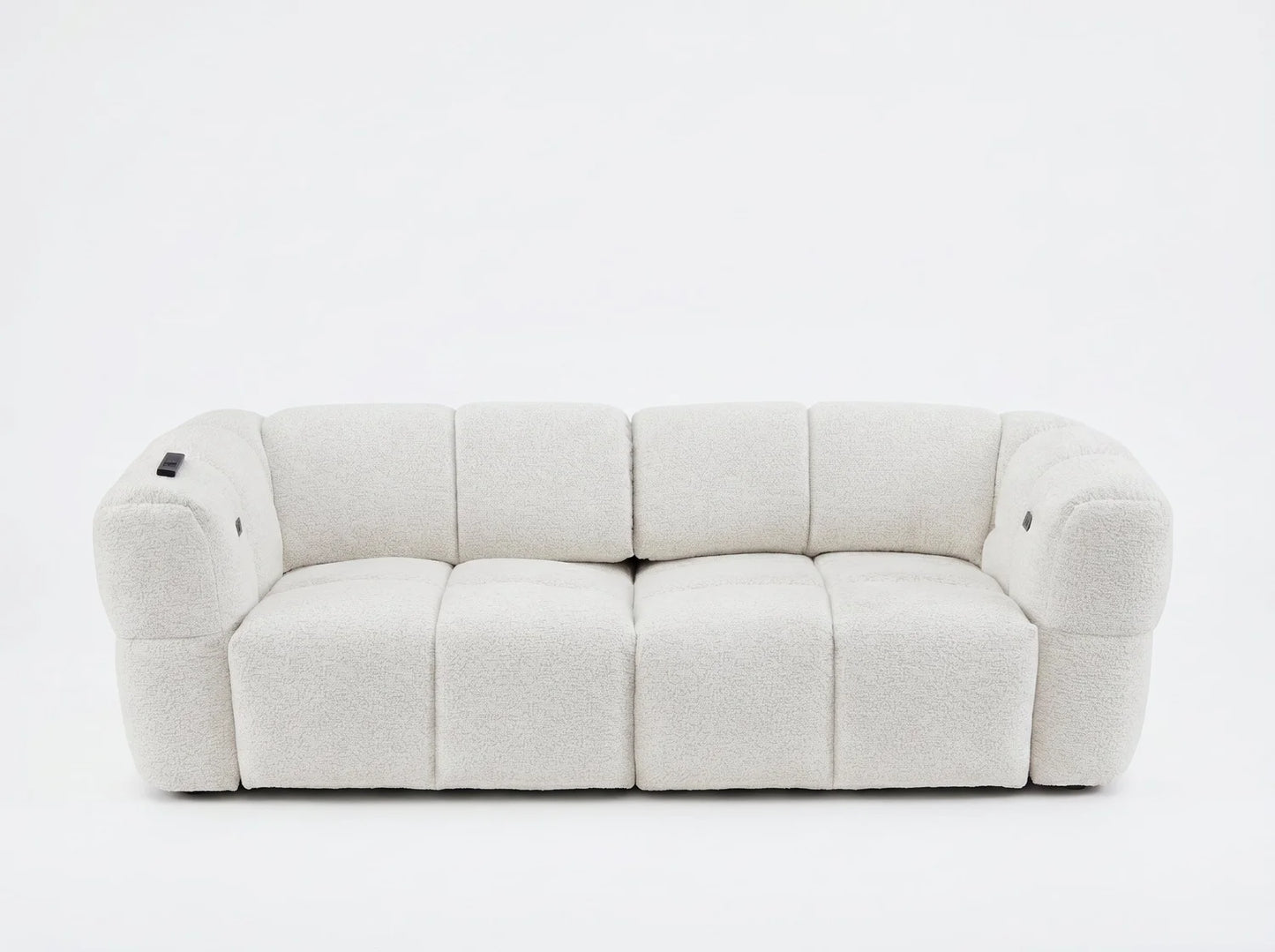 Ventura Power Slider 3 Seater Sofa - Beige