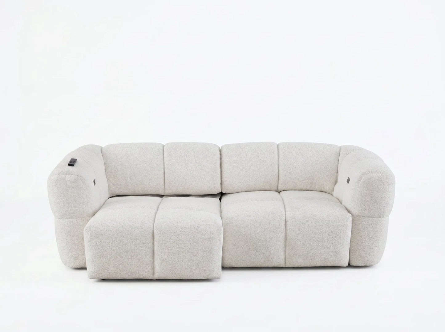Ventura Power Slider 3 Seater Sofa - Beige