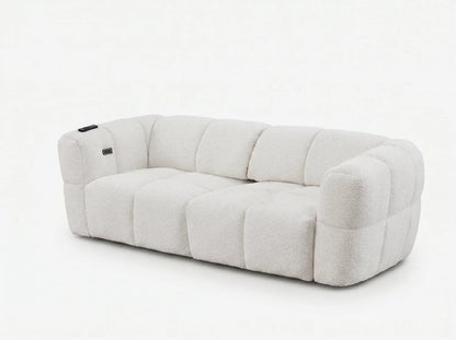 Ventura Power Slider 3 Seater Sofa - Beige
