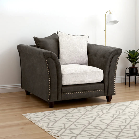 Bella Sofa Armchair Grey