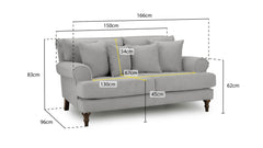 Belvidere 2 Seater Sofa