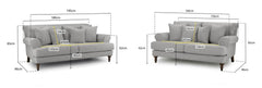 Belvidere 3+2 Sofa - Set