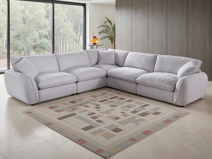 Berlin Large Corner Sofa - Beige