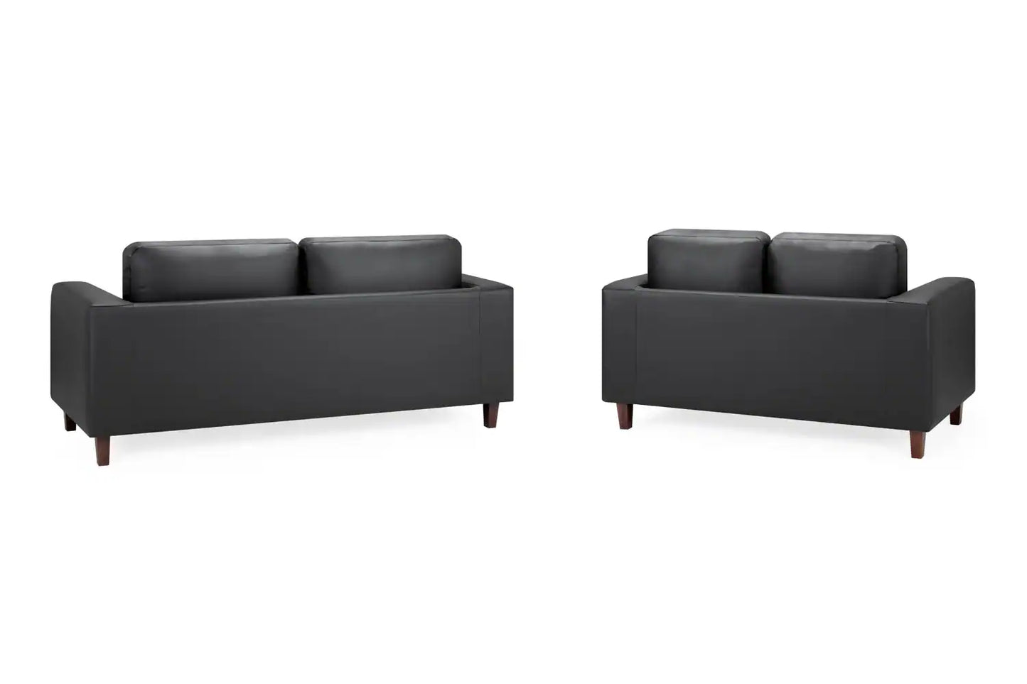 Box 3+2 Sofa Set - Black