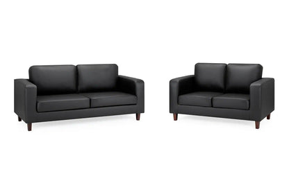 Box 3+2 Sofa Set - Black