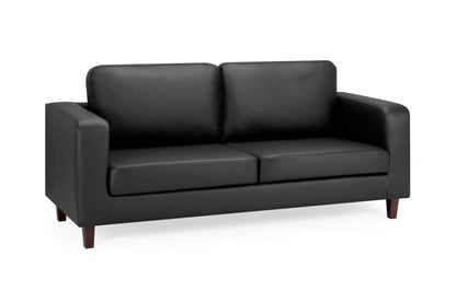 Box 3 Seater Sofa - Black