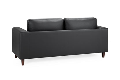 Box 3 Seater Sofa - Black