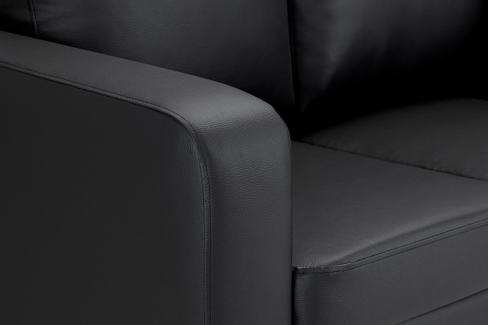 Box 2 Seater Sofa - Black