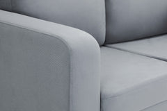 Box Sofa Fabric 2 Seater