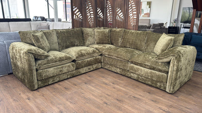 Solaya Corner Sofa - Green