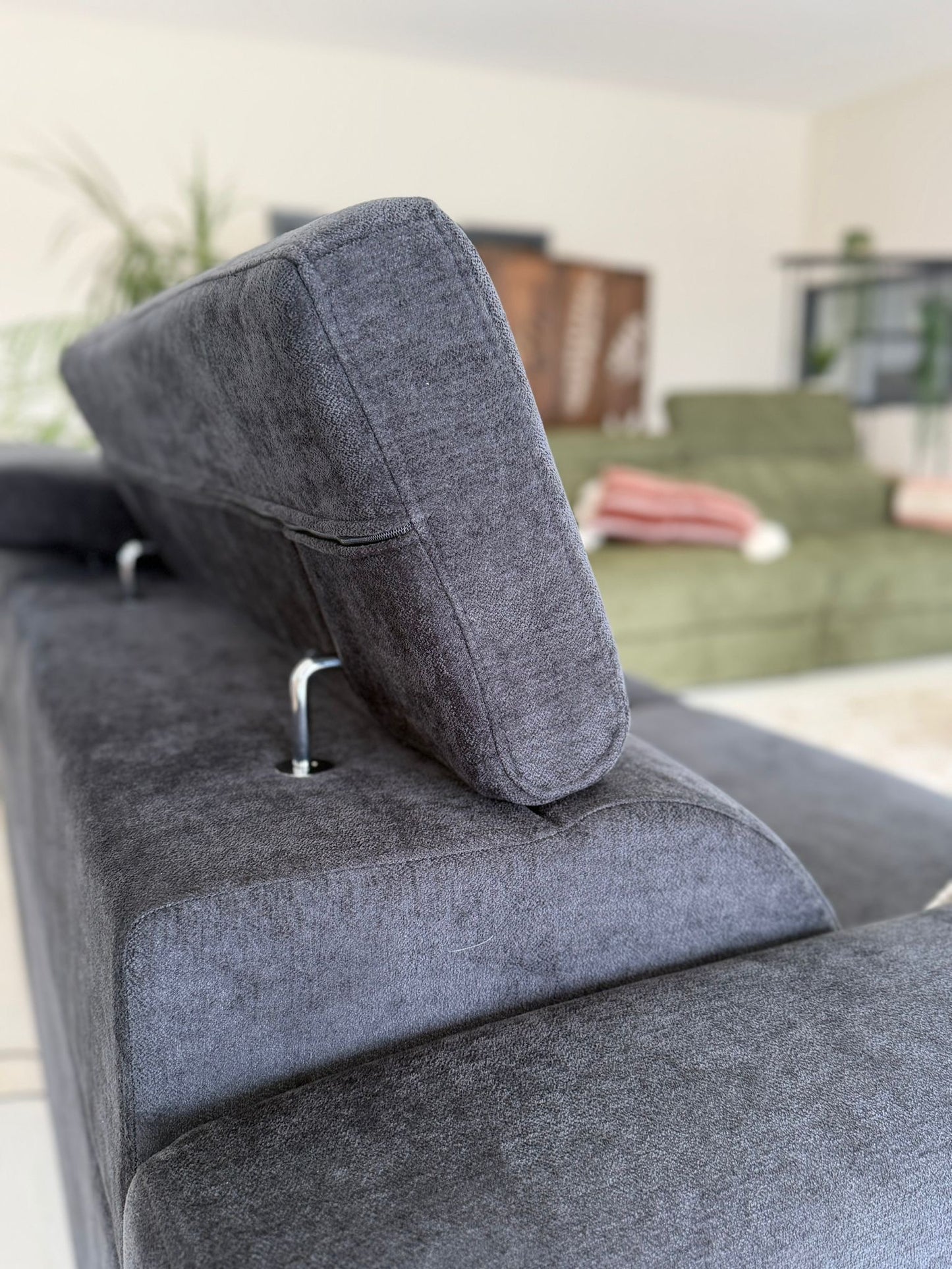 Dakota 3 Seater Electric Sofa Bed - Black