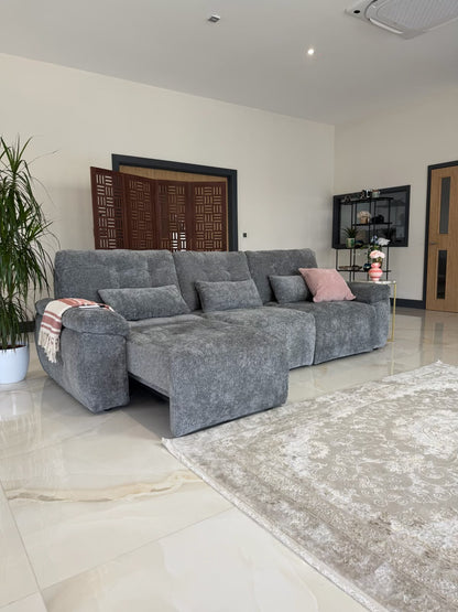 Dallas Electric Sofabed - Grey