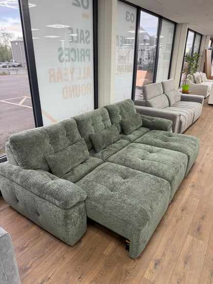 Dallas Electric Sofabed - Green