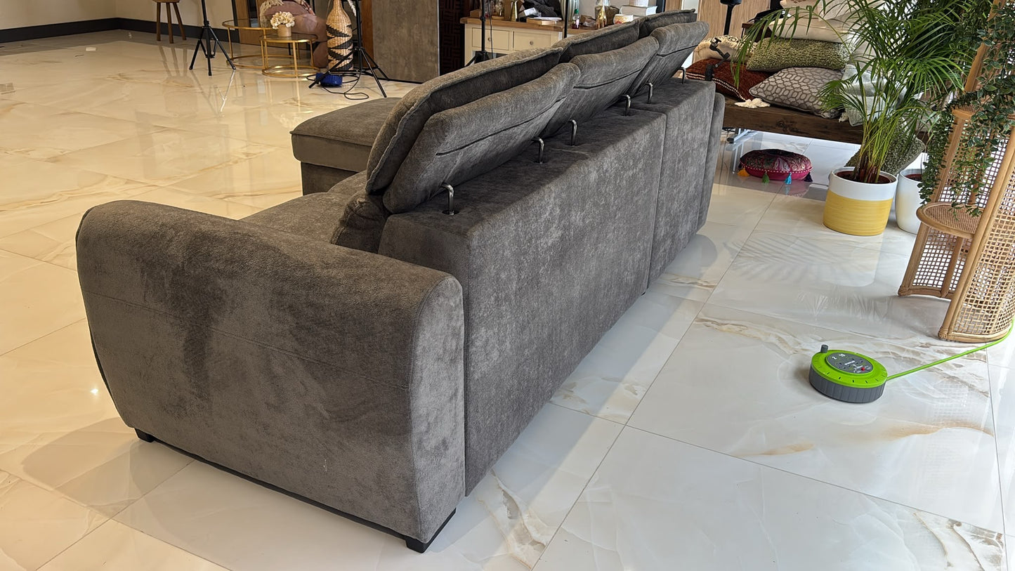 Montrose Universal Storage Sofa Bed - Dark Grey