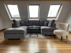 Carnaby Boucle U Shape Corner Sofa