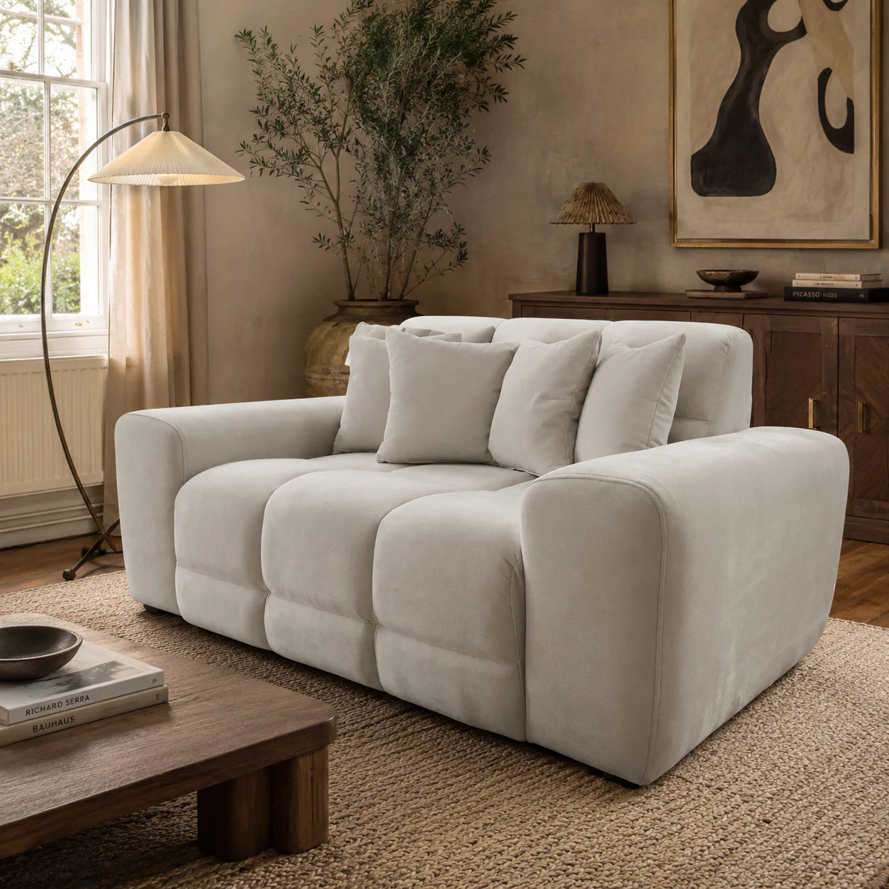 Jacob 2 Seater Sofa - Natural