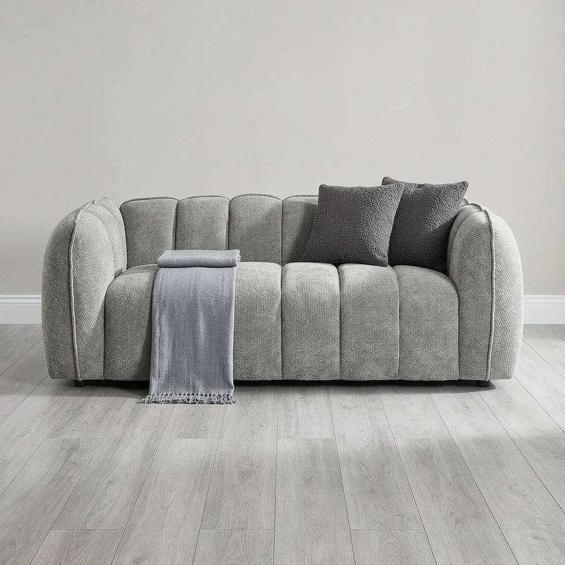 Venice 3+1+1 Sofa - Grey