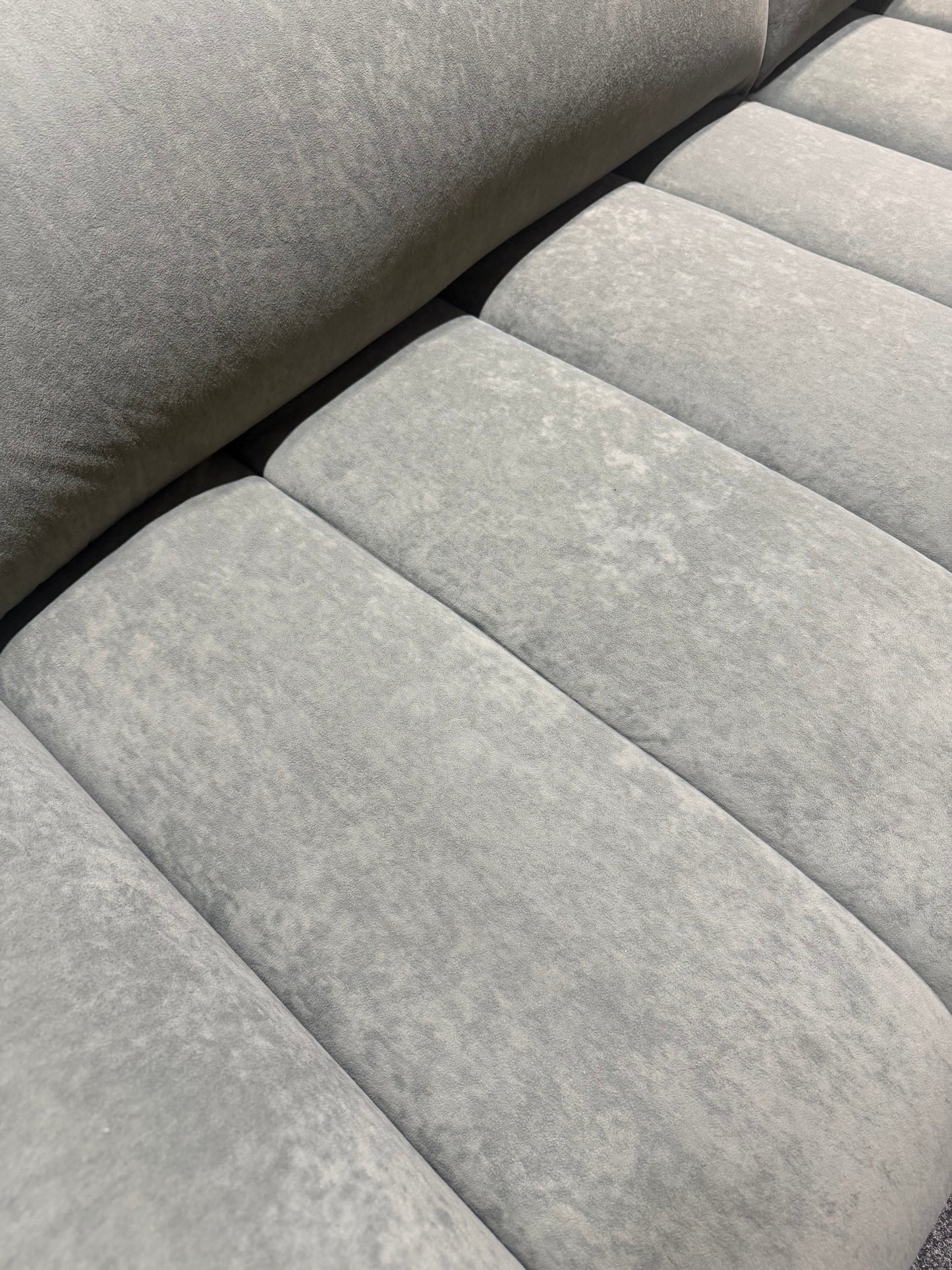 Molly Electric Sofa Bed - Grey Plush Velvet