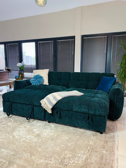 Florida Universal Storage Sofa Bed - Teal