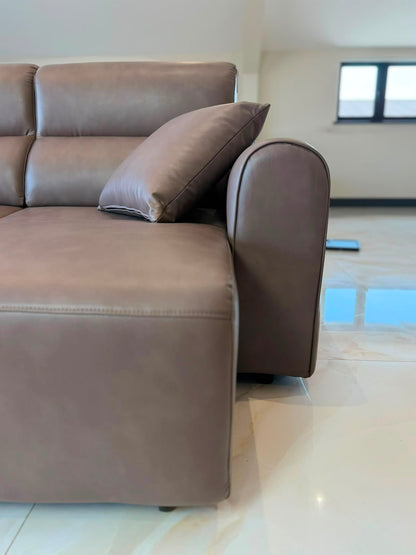Conway Leather Electric Sofa Bed